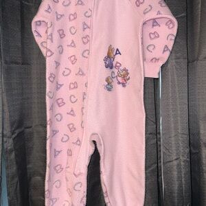 Pink Alphabet Kids One Piece- Carters VINTAGE